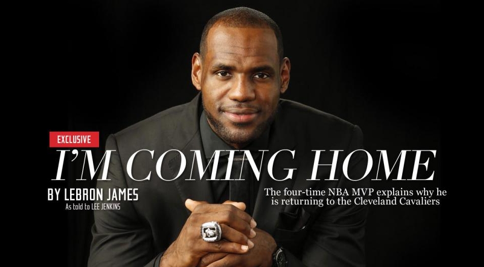 Lebron James Im Coming Home