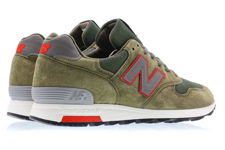New Balance 1400 Olive Grey Red 04