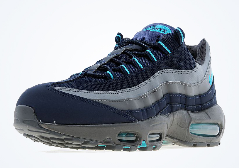 Nike Air Max 95 - Grey - Navy - Teal