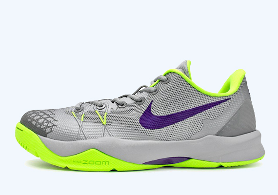 Nike Zoom Kobe Venomenon 4 - Wolf Grey - Court Purple - Volt