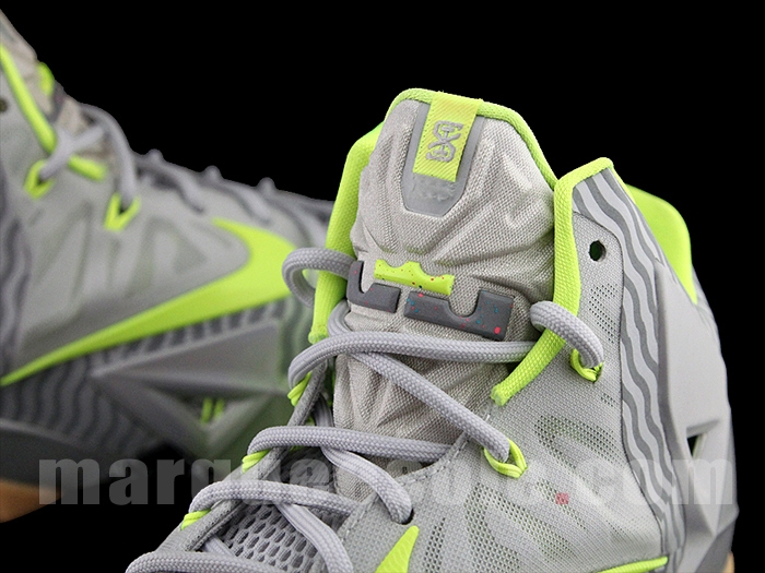 Nike Lebron 11 Elite Volt Grey 01