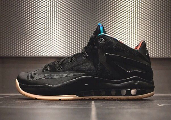 Nike LeBron 11 Low "Black/Gum"