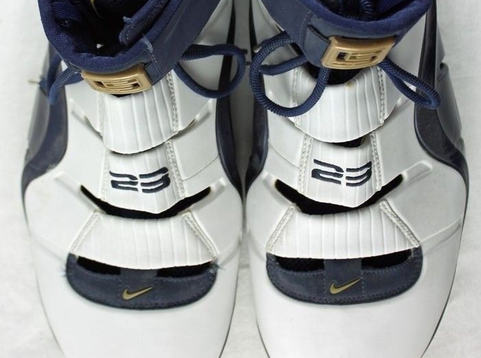 Nike Lebron 4 White Navy Pe