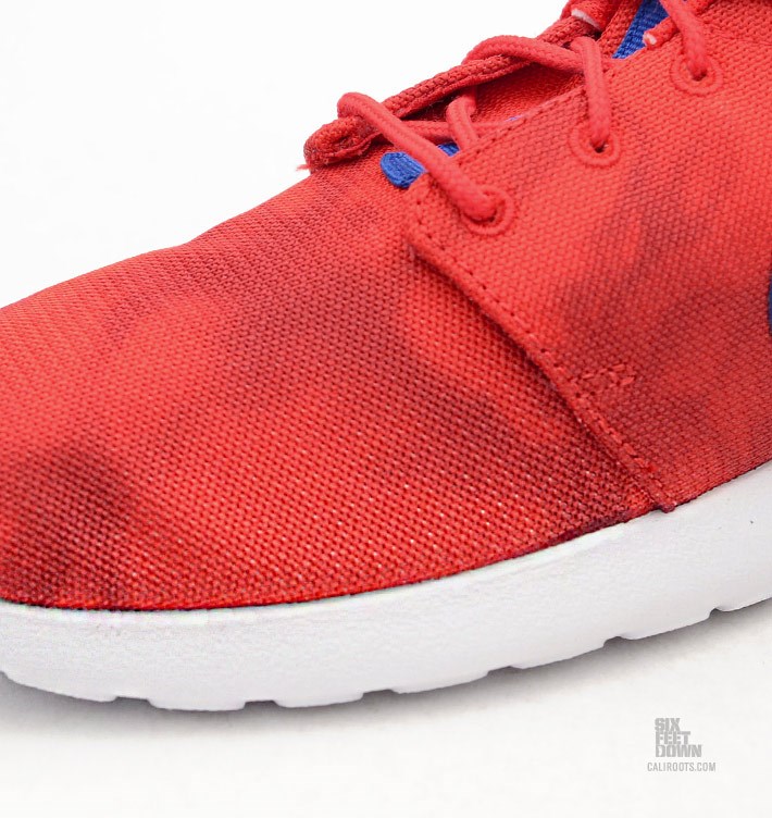 Nike Roshe Run Print Challenge Red Deep Royal Blue 04