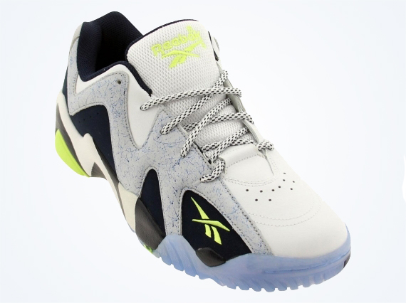 Reebok Kamikaze II Low - White - Steel - Navy - Yellow