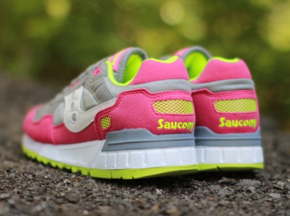 Saucony Shadow 5000 Womens Pink Yellow