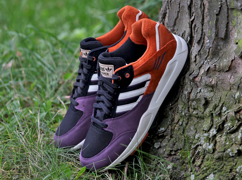 adidas Originals Tech Super 2.0 - Burgundy - Orange