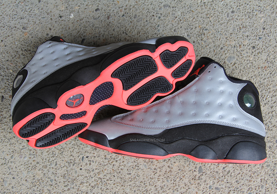 Detailed Look Air Jordan 13 Reflective 2