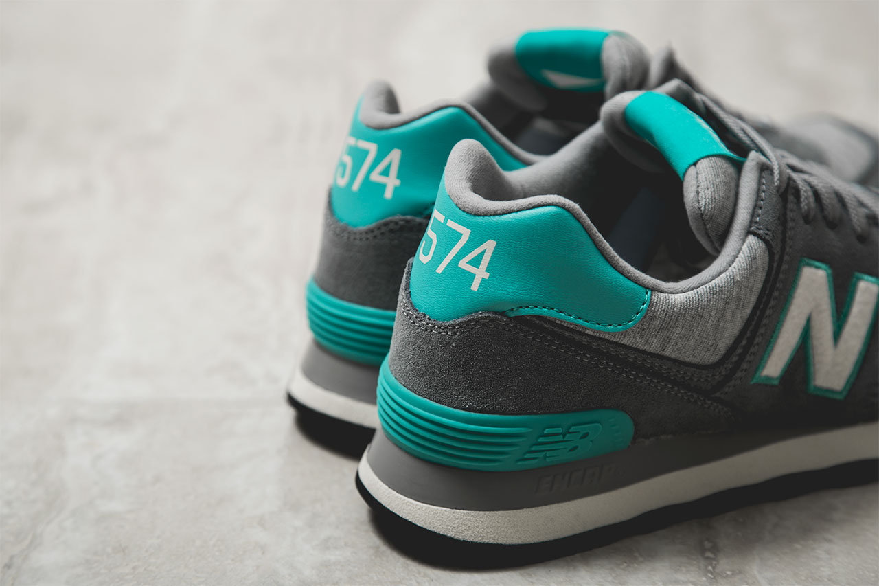 New Balance 574 Pennant Grey Teal 03