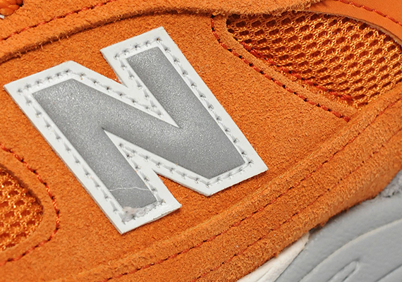 New Balance 991 Made In England Orange Grey 1