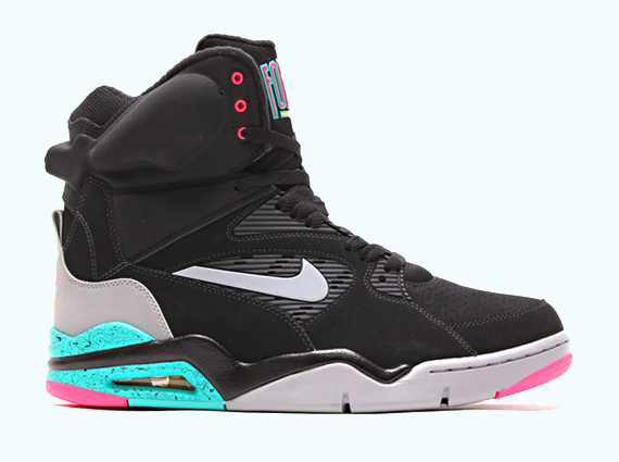 Nike Air Command Force - Black - Wolf Grey - Hyper Jade - Hyper Pink