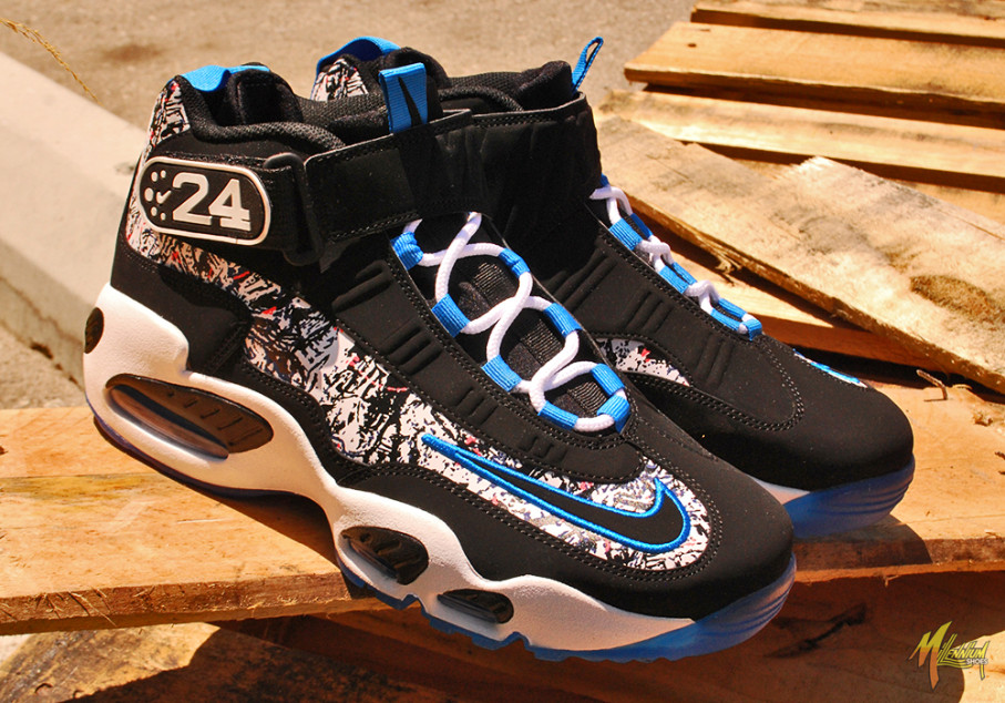 Nike Air Griffey Max 1 Black Light Photo Blue 02