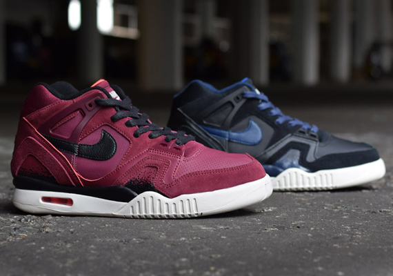 Nike Air Tech Challenge Ii Navy Burgundy 1