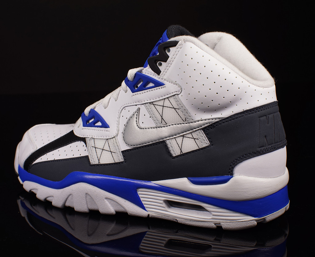 Nike Air Trainer Sc High White Metallic Platinum Cobalt Blue 02