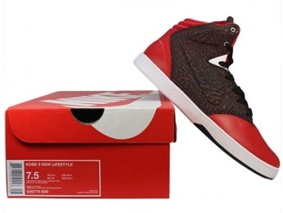 Nike Kobe 9 Lifestyle University Red 01