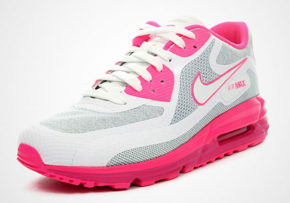 Nike Air Max Lunar90 - White - Grey - Pink