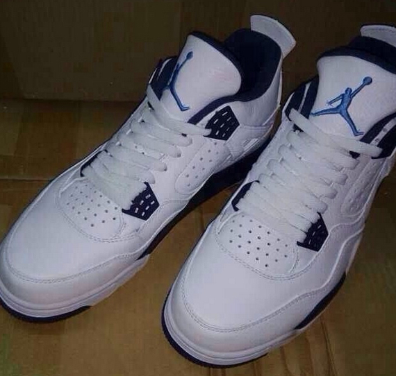 Remastered Air Jordan 4 Columbia 1