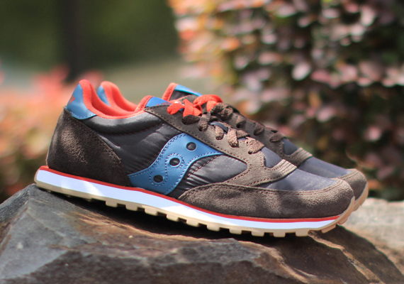 Saucony Jazz - Brown - Orange - Blue