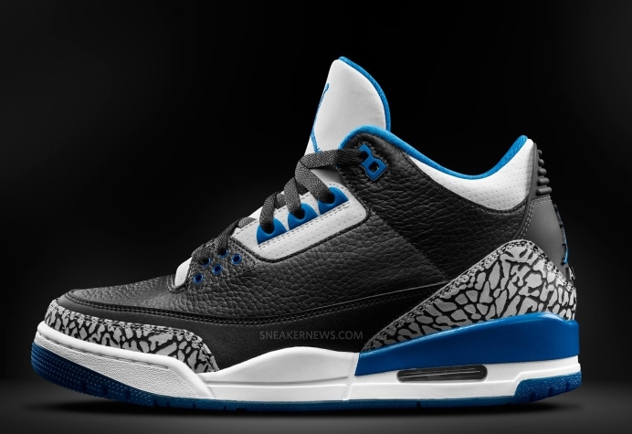 Sport Blue Threes