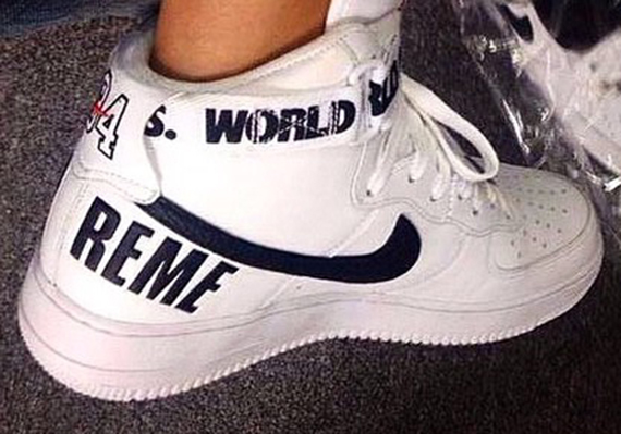 Supreme x Nike Air Force 1 High "White"