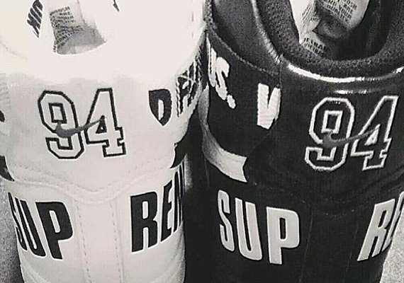 Supreme x Nike Air Force 1 High - Teaser