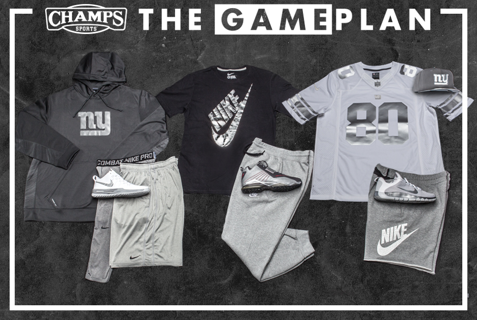 “The Game Plan” by Champs Sports: Nike NFL Platinum Collection