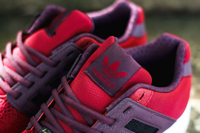Adidas Originals Zx Flux 2 Burgundy Red 03