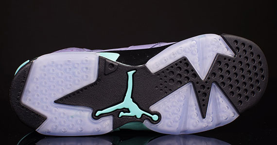 Air Jordan 6 Gs Iron Purple Bleached Turquoise 3