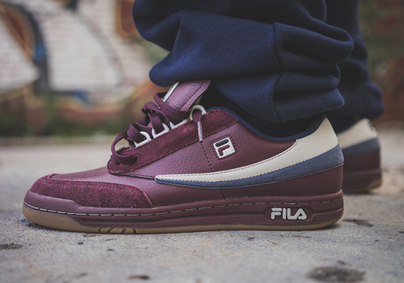 Burn Rubber x Fila Tennis Low "Doughboy"
