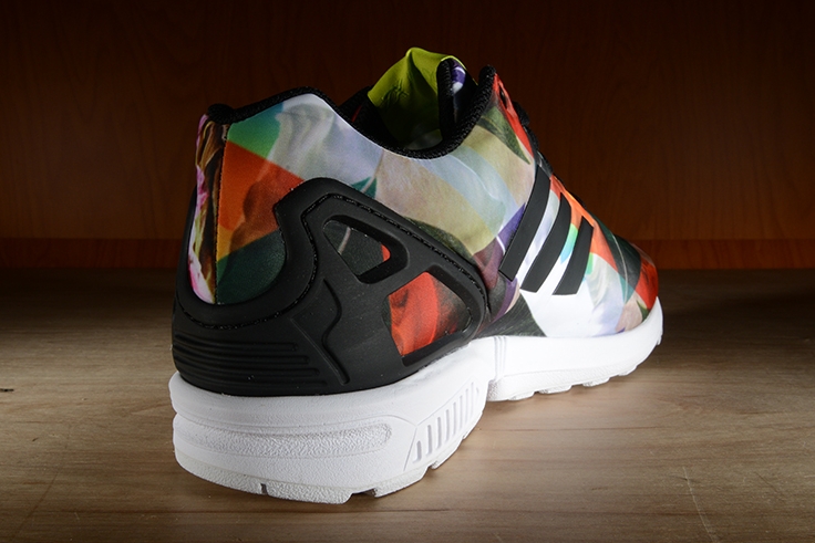 Floral Adidas Zx Flux 02