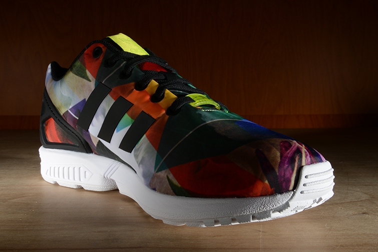 Floral Adidas Zx Flux 03
