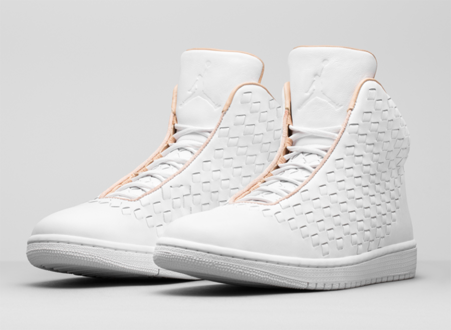 Jordan Shine - White - Vachetta Tan