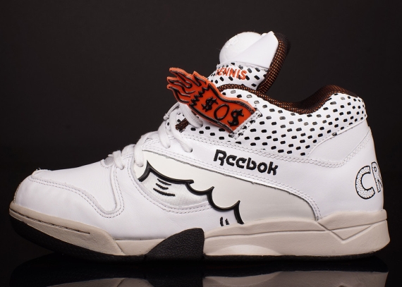 Keith Haring Reebok Court Victory Pump Crack Wack