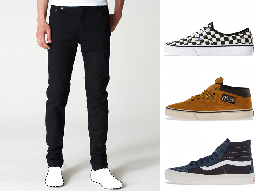 Levis 510 Vans Skate Shoes