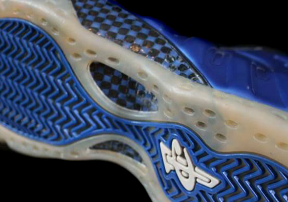 Nike Air Foamposite One Blue Carbon Fiber