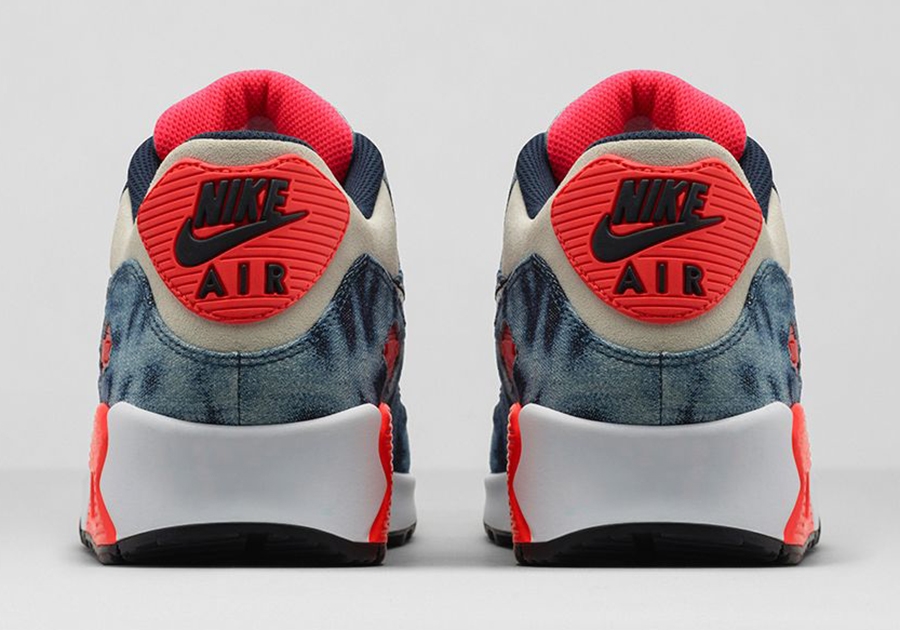 Nike Air Max 90 Infrared Washed Denim Release Date