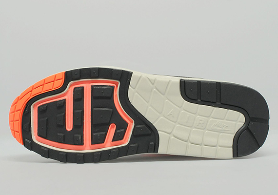 Nike Air Max Lunar1 Jacquard Black Orange Burgundy 3