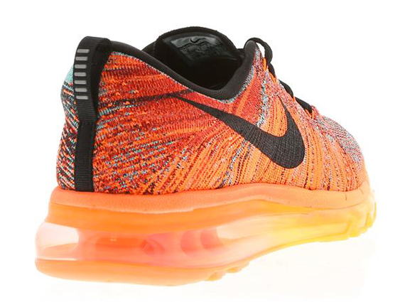 Nike Flyknit Air Max University Red Black Hyper Crimson 03