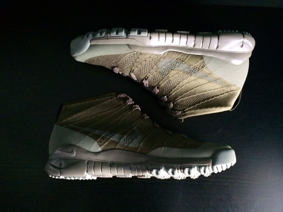 Nike Flyknit Chukka Fsb Unreleased Khaki Sample 03