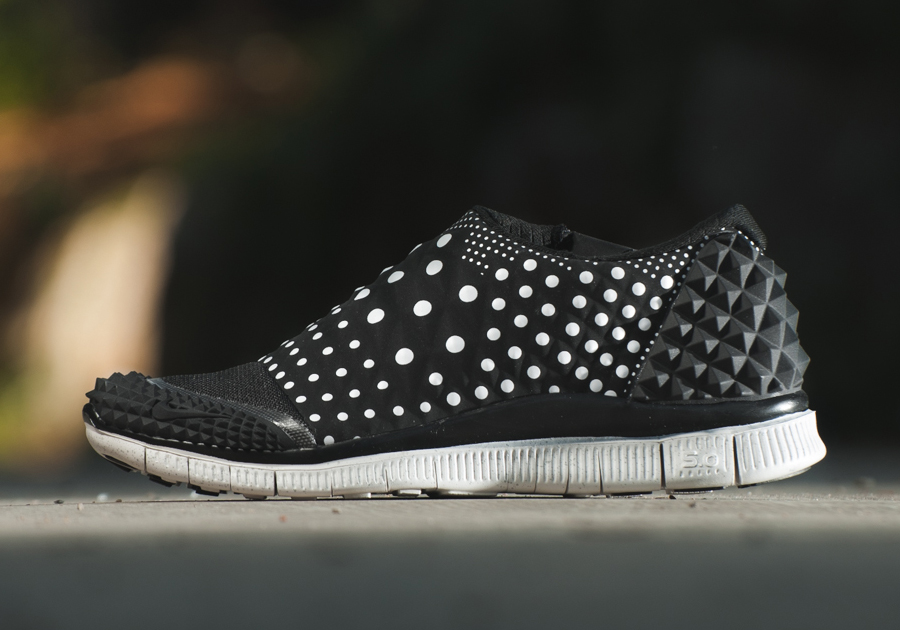 Nike Free Orbit Ii Sp Polka Dot Black White 0