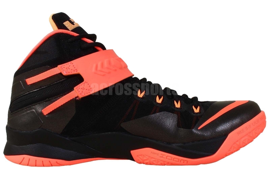 Nike Zoom Solider 8 Black Bright Mango 06