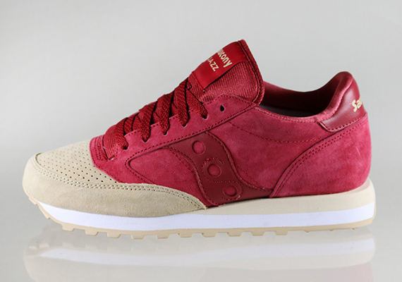 Saucony Jazz Luxury Sand Red 3