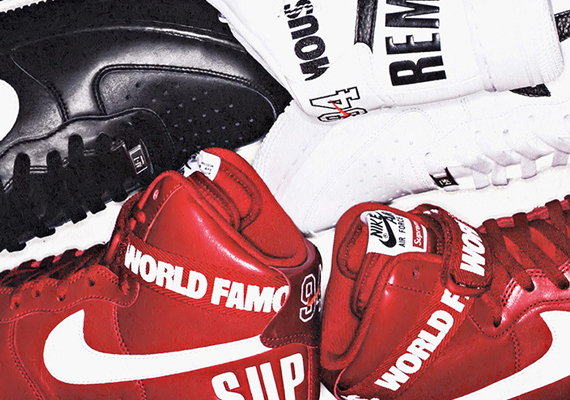 Supreme x Nike Air Force 1 High 20th Anniversary - Release Date