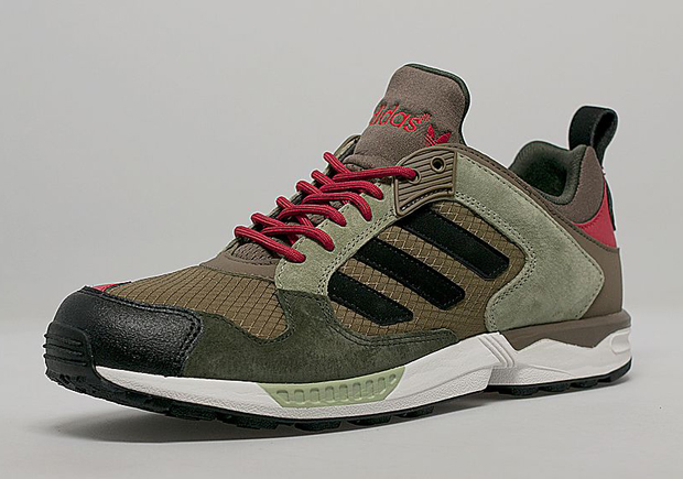 Adidas Originals Zx 5000 Rspn Dark Cargo Black Red 01