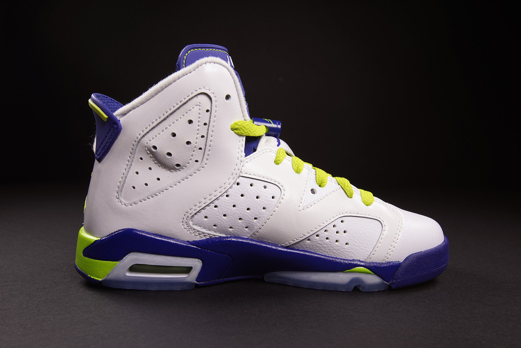Air Jordan 6 Gs Seahawks 02