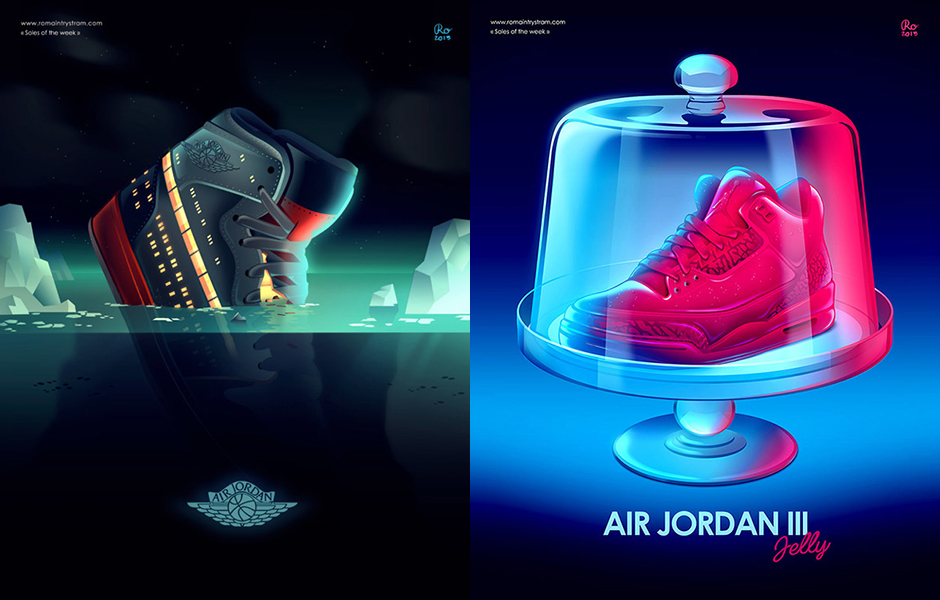 Air Jordan Movie Poster Art Romain Trystram 1