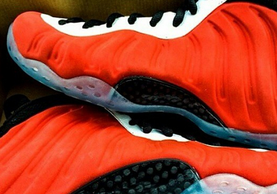 Another Look at a Nike Air Foamposite One “Red Suede” Sample