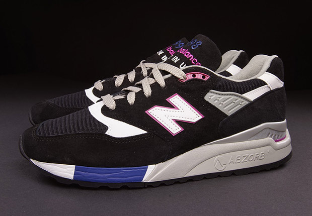 New Balance 998 Black Grey Purple Royal 1