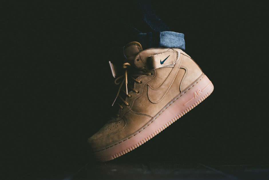 Nike Air Force 1 Mid Flax Arriving 02