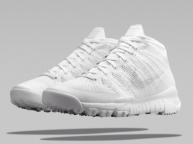 Nike Flyknit Trainer Chukka Fsb All White 03